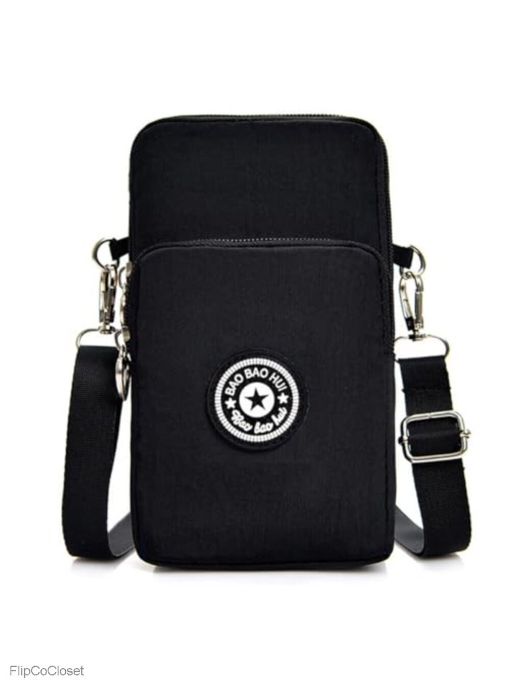 Nylon Mini Crossbody Phone Bag Adjustable Strap Pouch